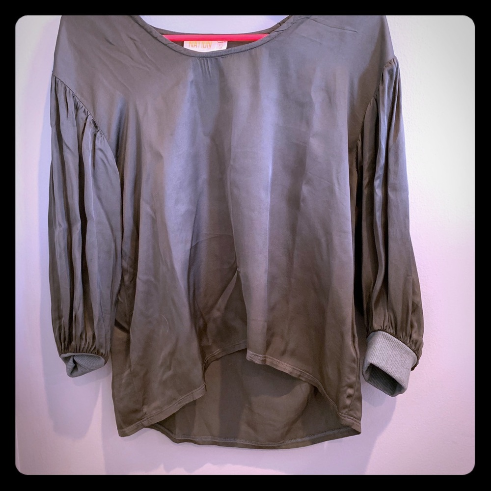 Nation Ltd silk blouse